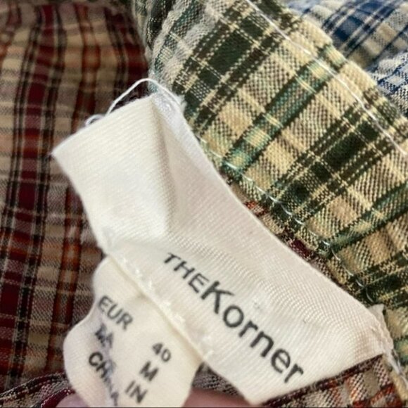 Anthropologie Multicolor Plaid Dress - Picture 6 of 8